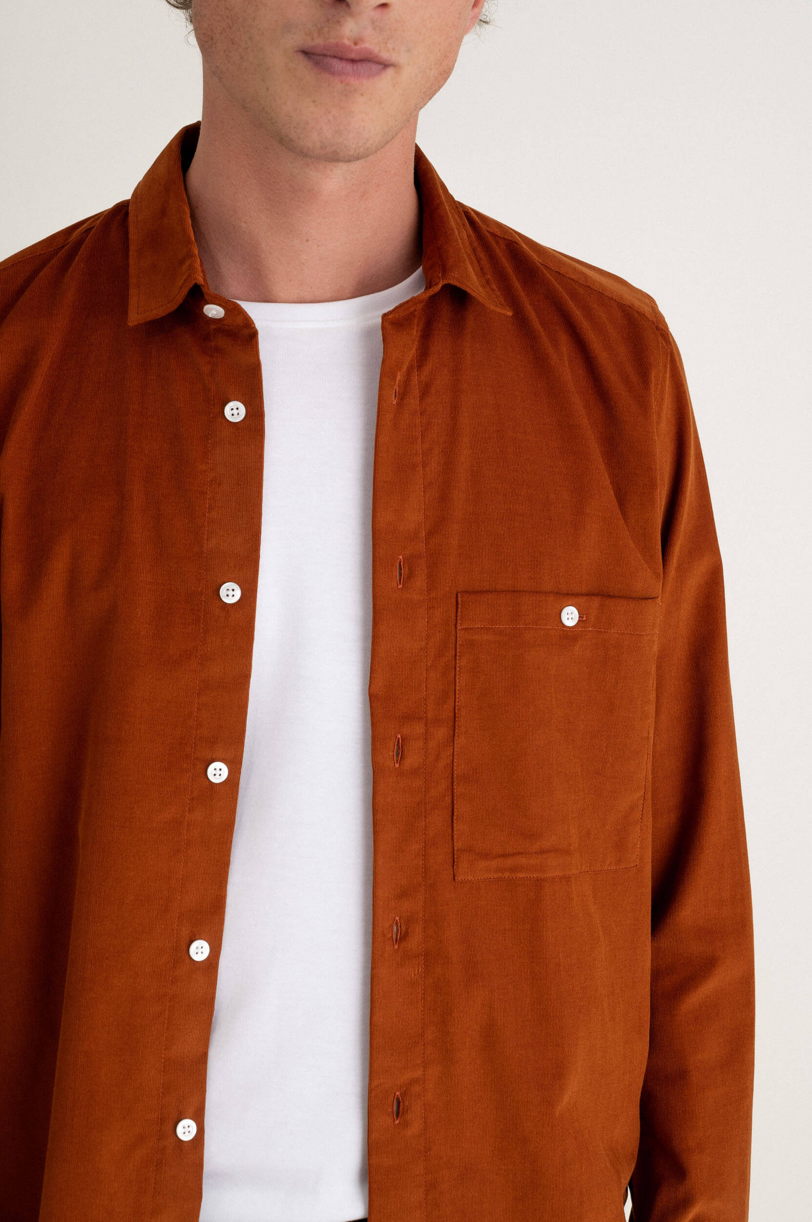 Chemise Curtis Caramel