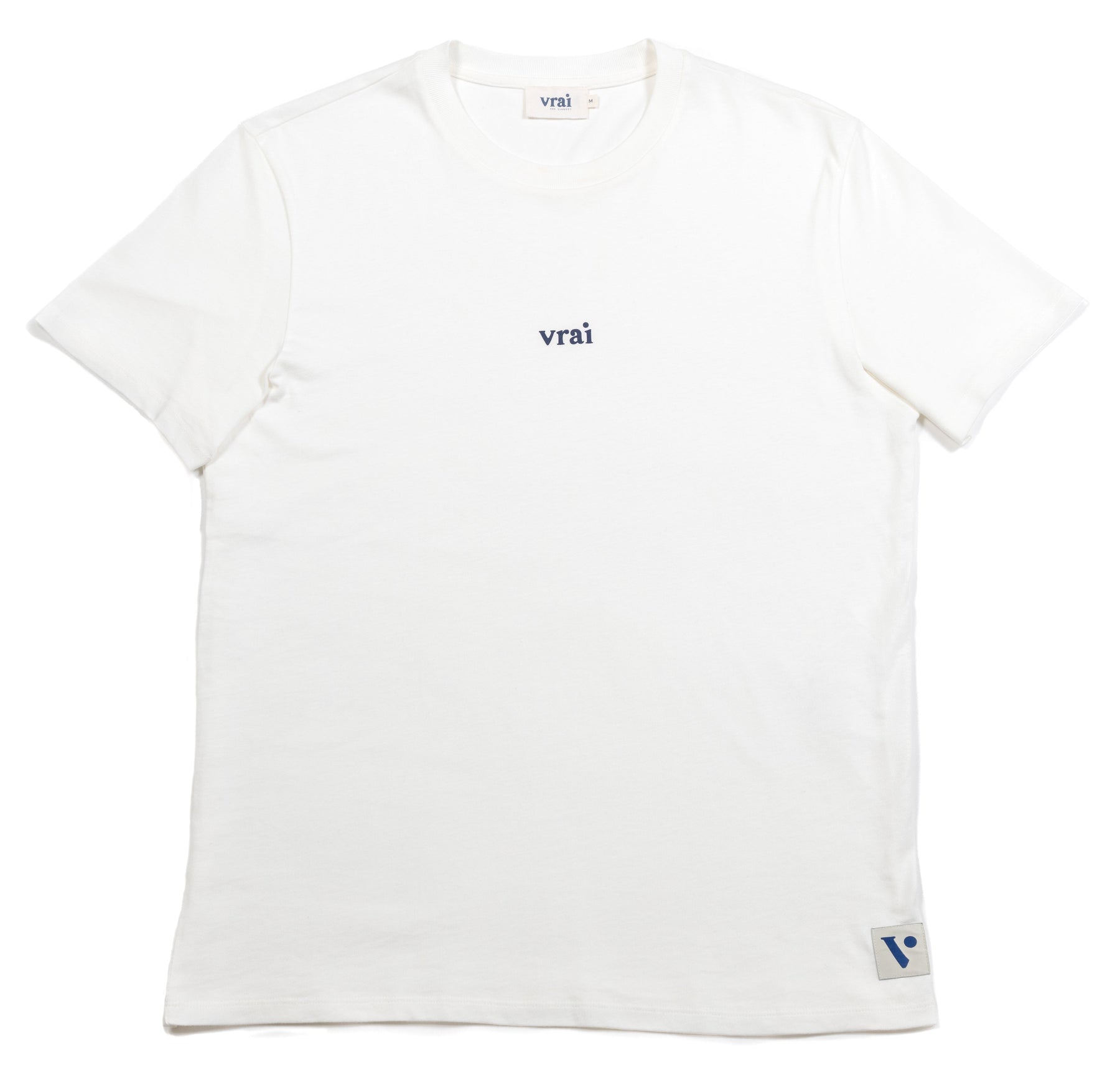 T-shirt Vrai blanc