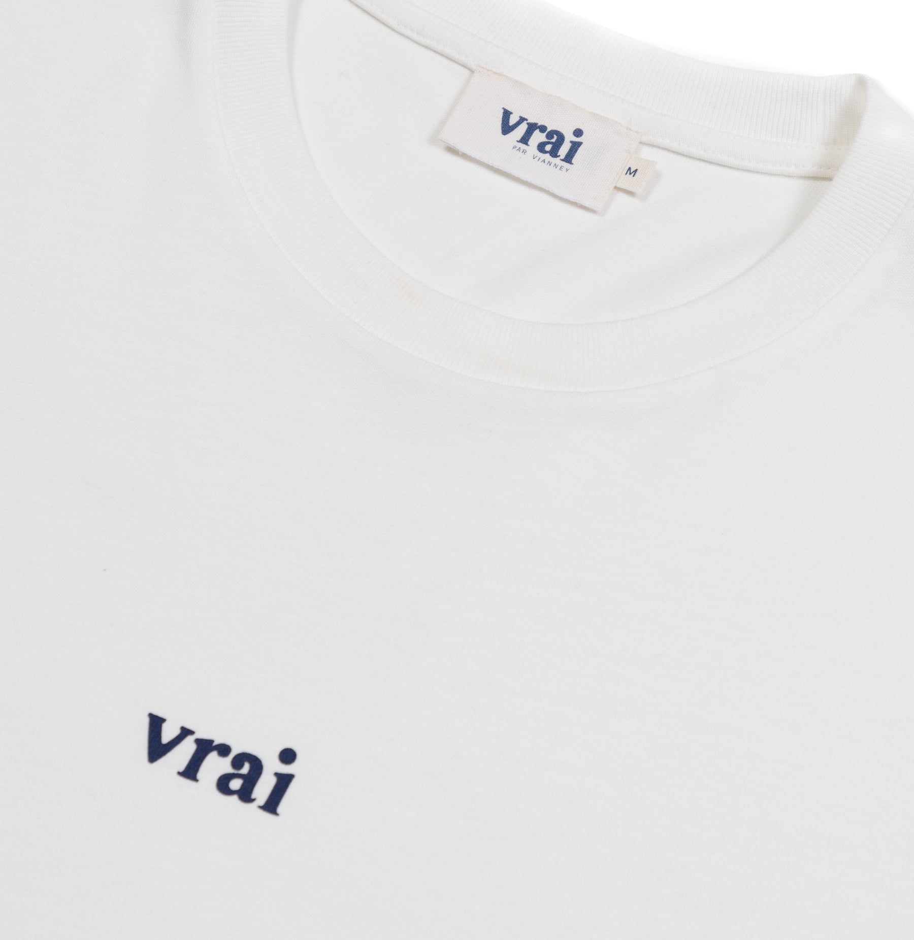 T-shirt Vrai blanc