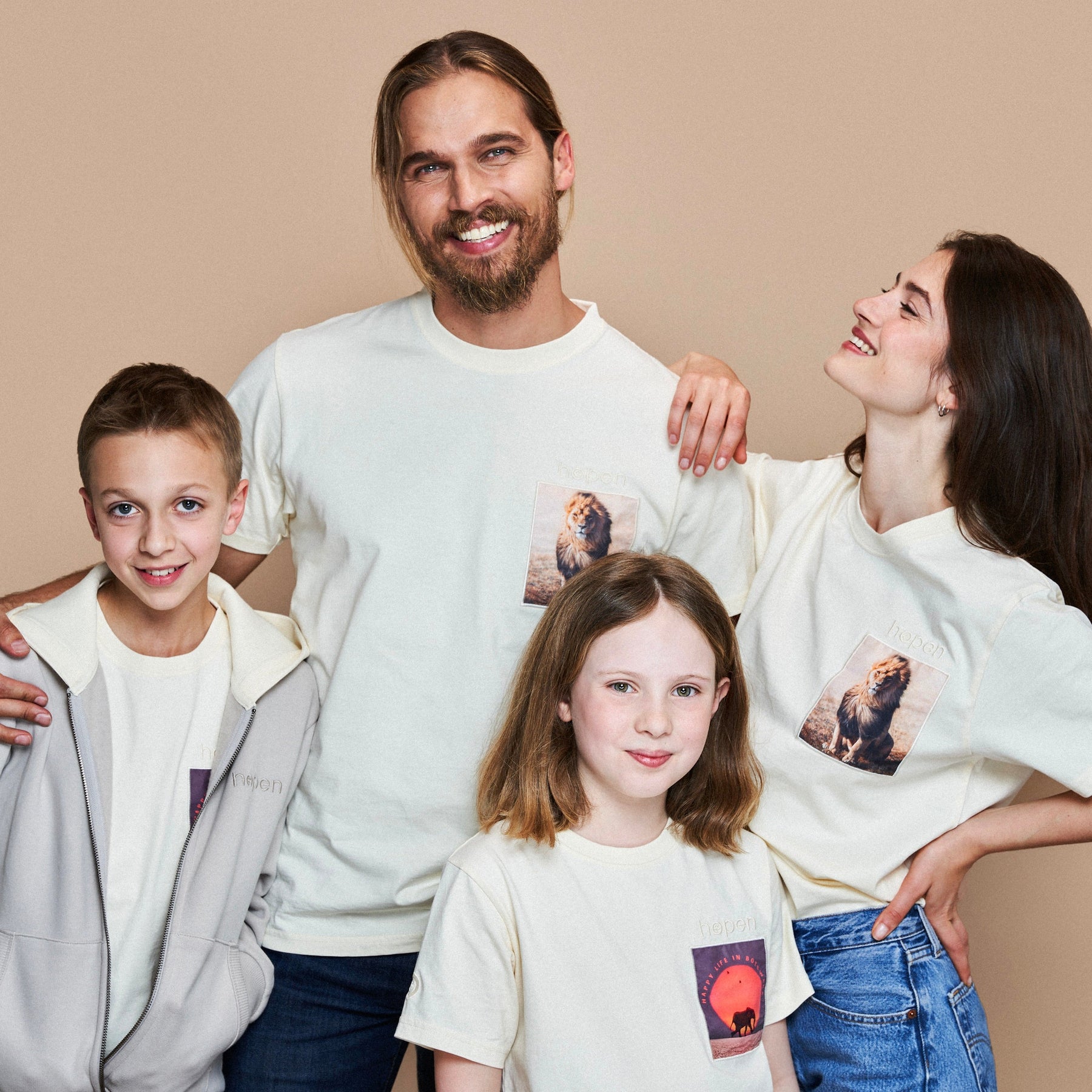 T-shirt bio imprimé King