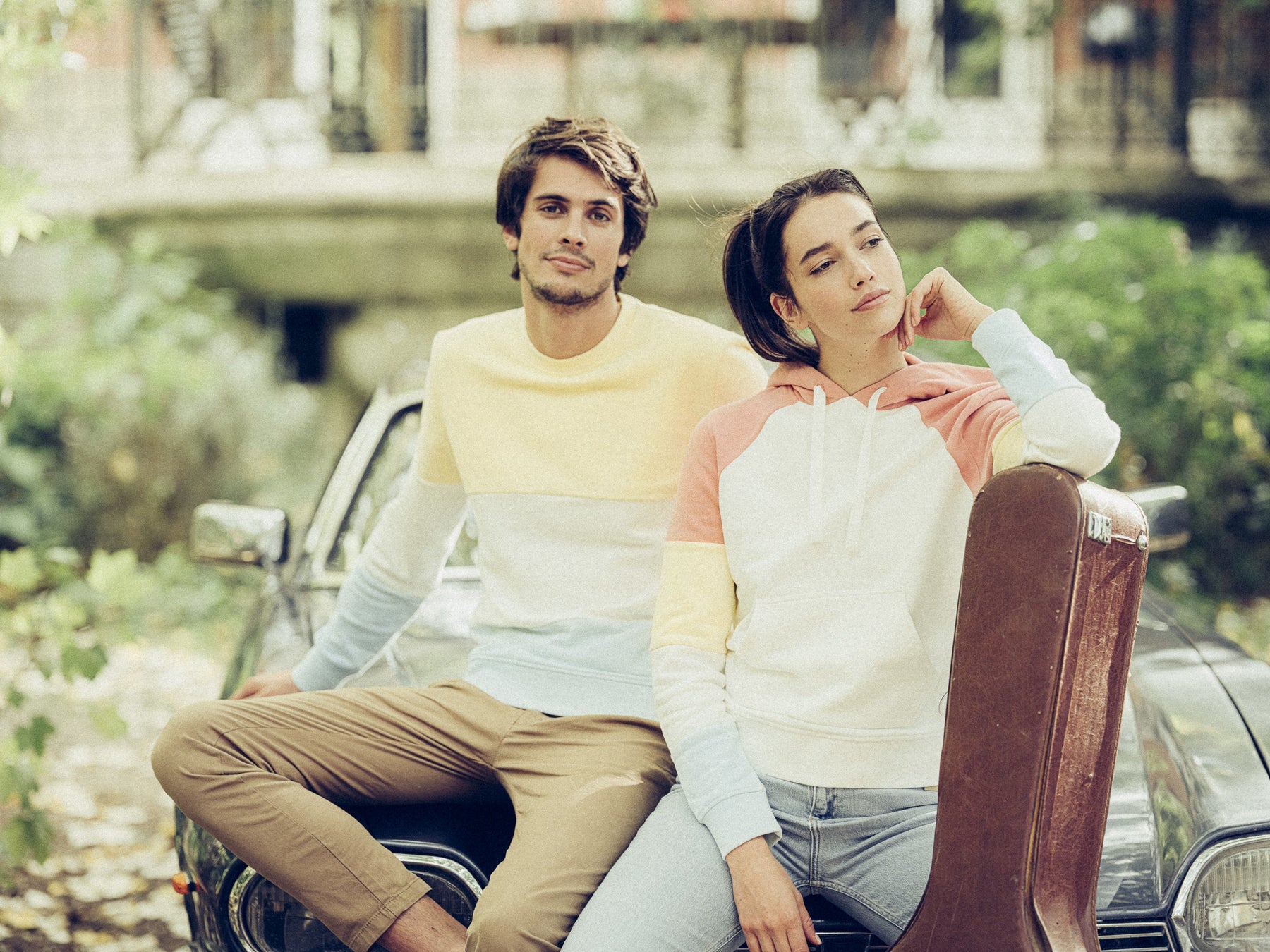 Sweat tricolore