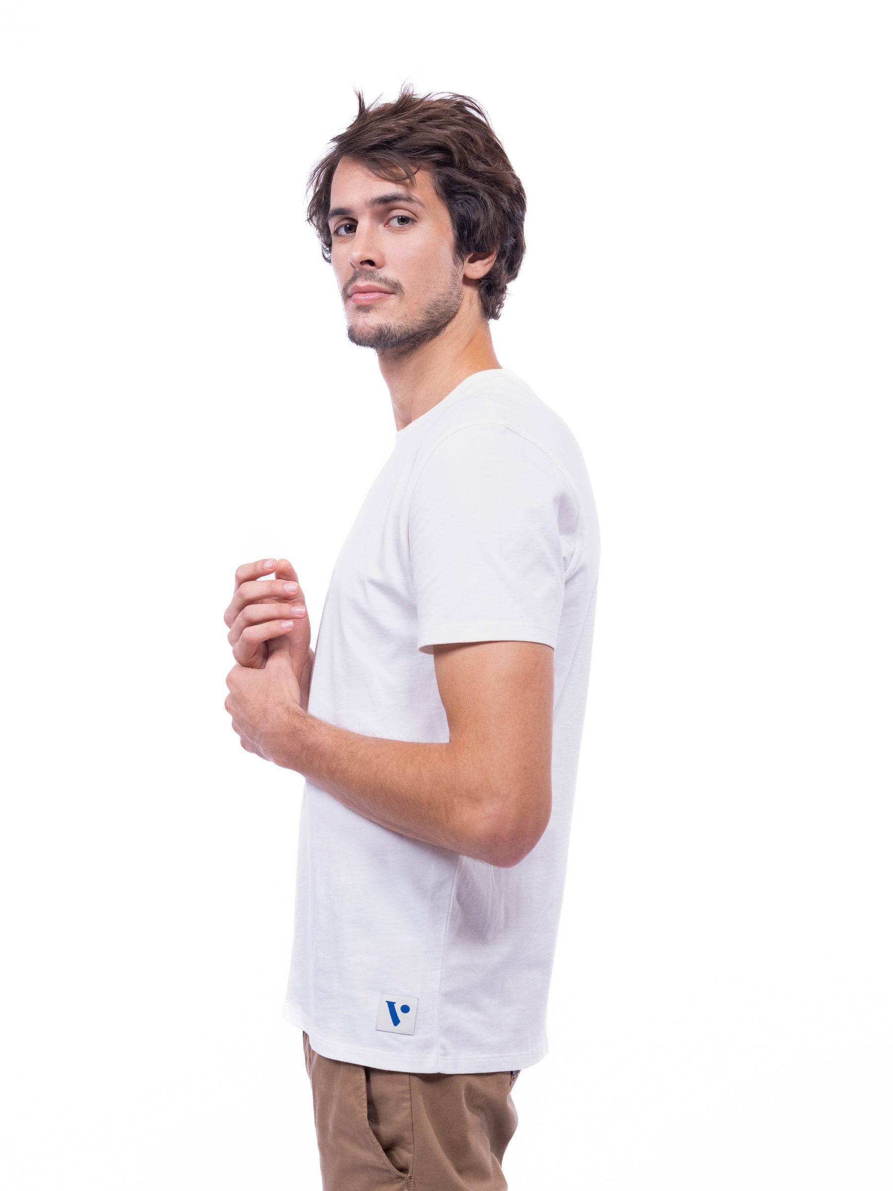 T-shirt Vrai blanc