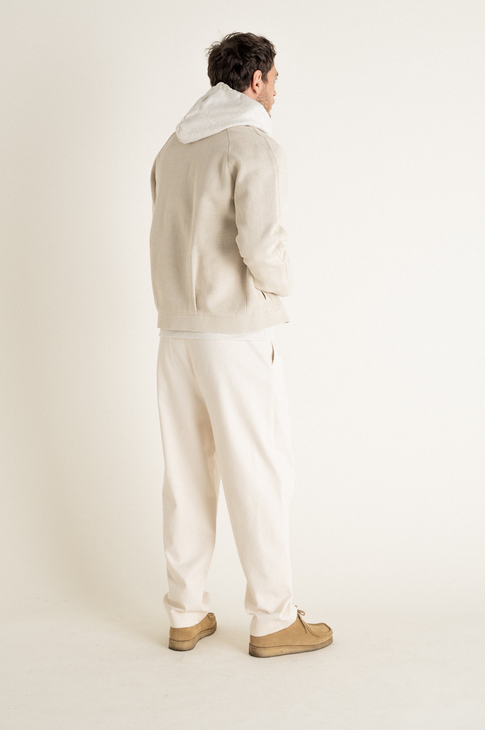 Pantalon Cambridge écru