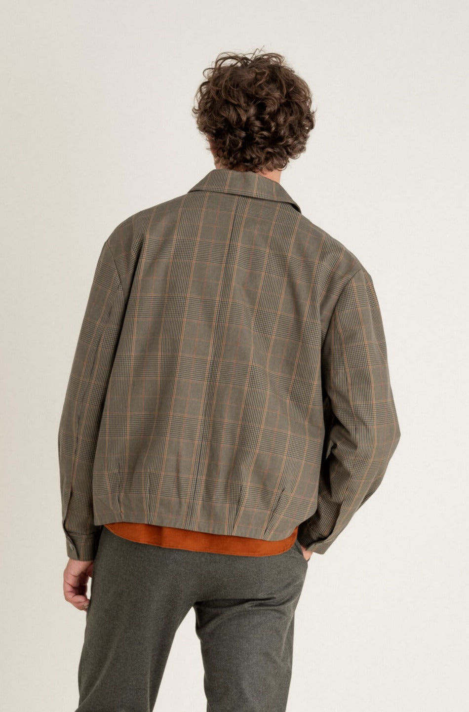 Veste Kinsale Brown checks