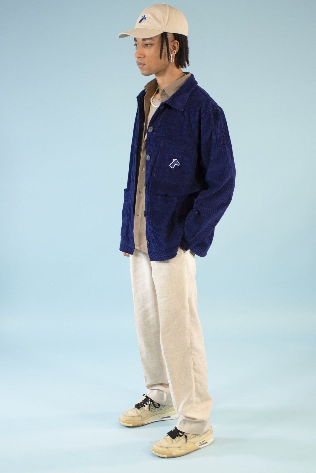 Veste velours côtelé upcyclé Nubie