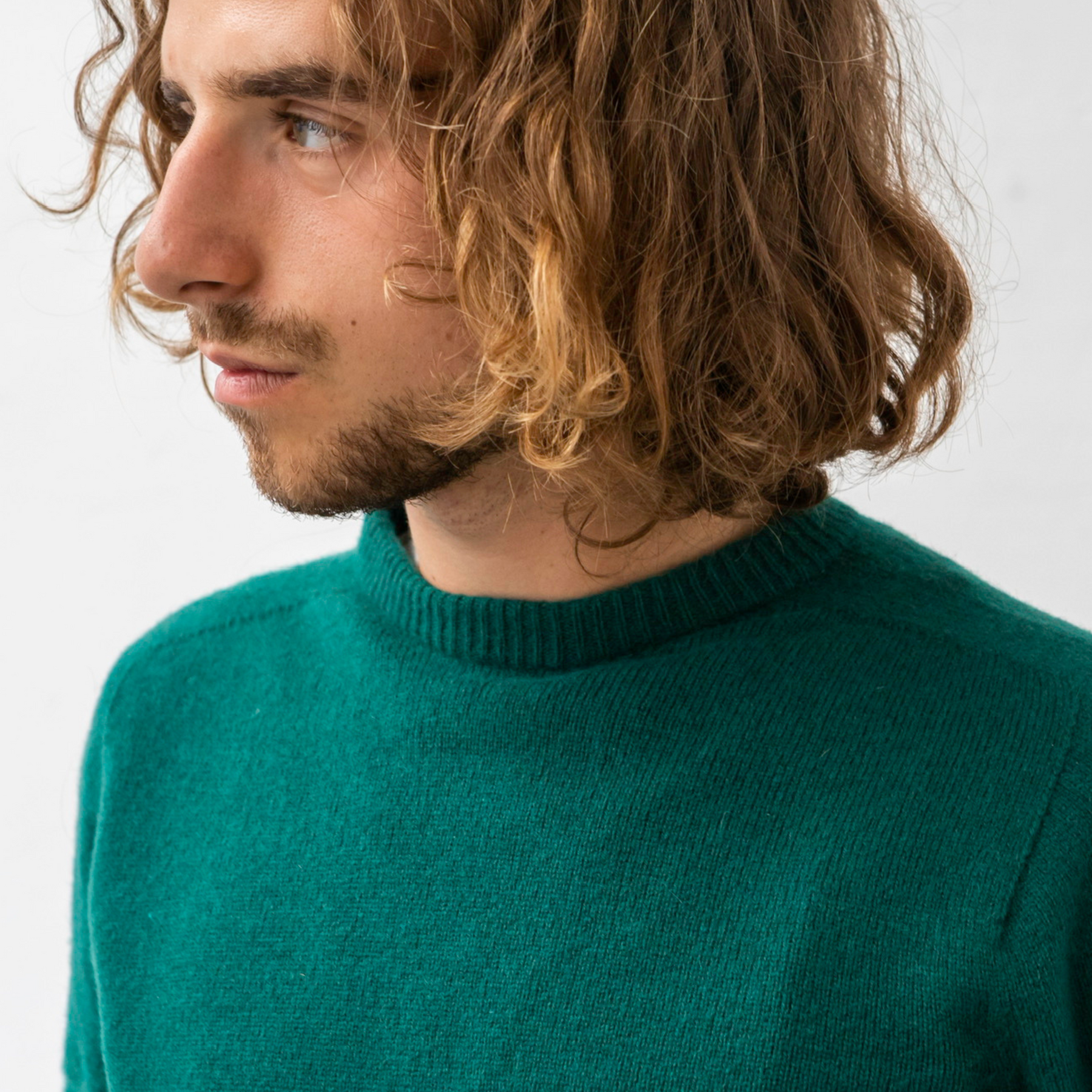 Pull mérinos recyclé col rond
