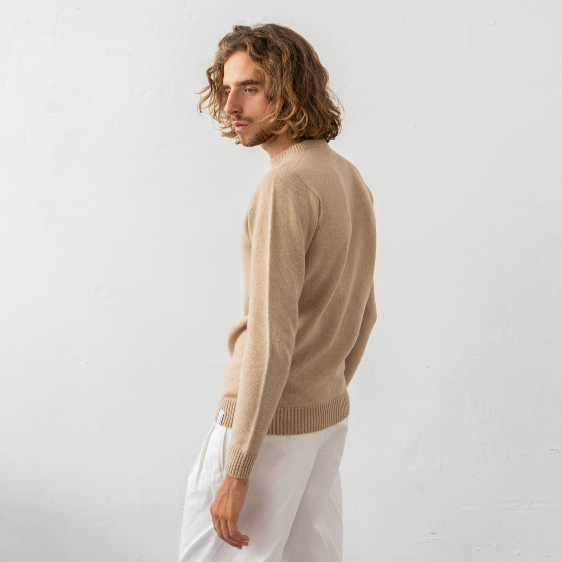 Pull mérinos recyclé col rond