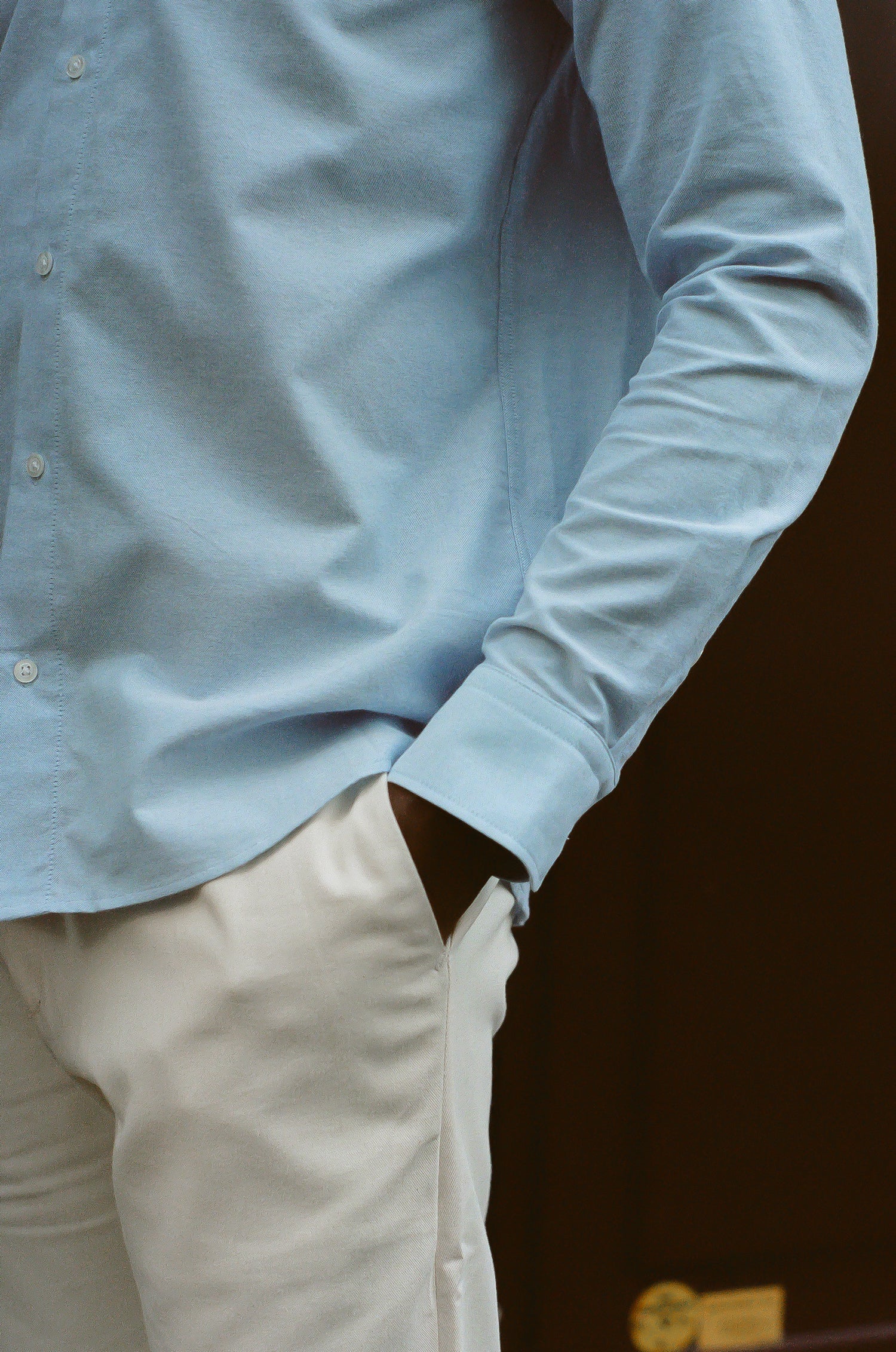 Ontario Sky blue Oxford