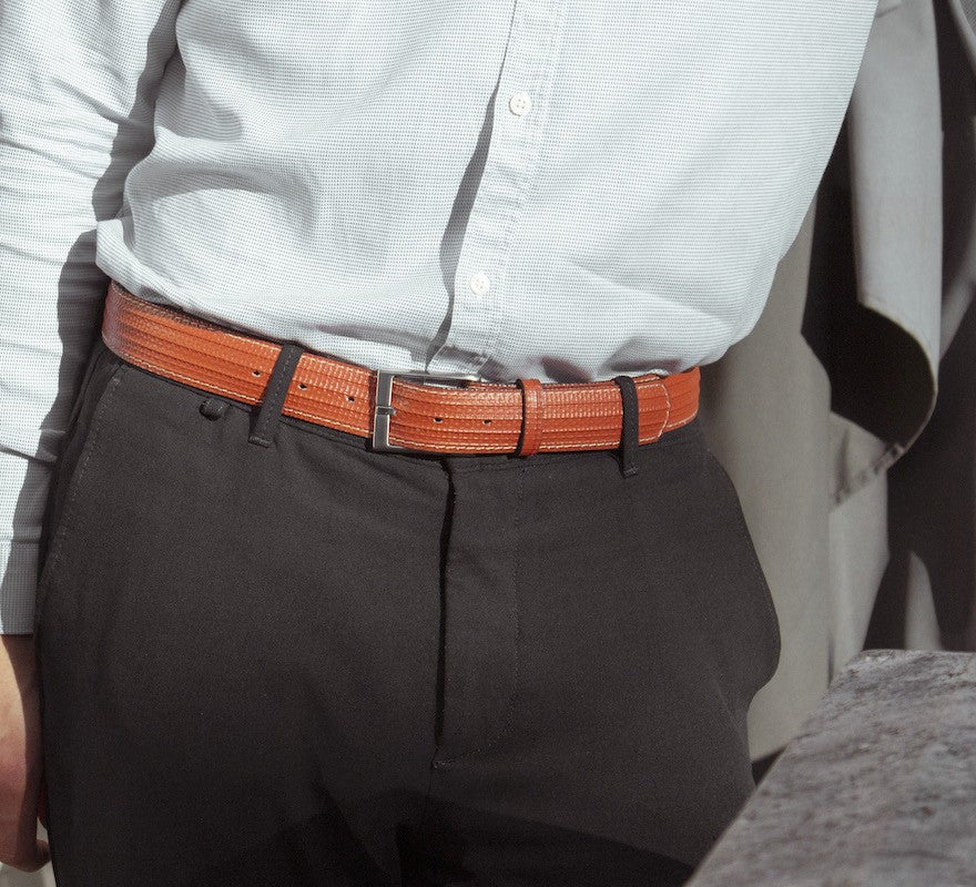 Ceinture Adam brique