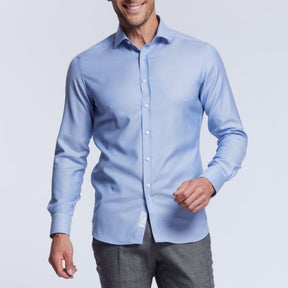 Chemise sportive Biella bleu Oxford Royal