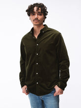 Chemise Milleraie vert olive