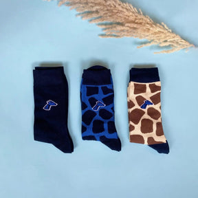 Coffret 3 paires de chaussettes Savanight