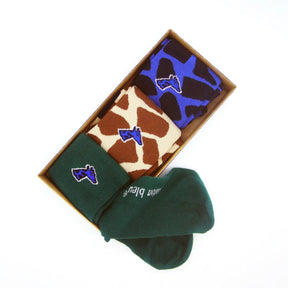 Coffret 3 paires de chaussettes Savane