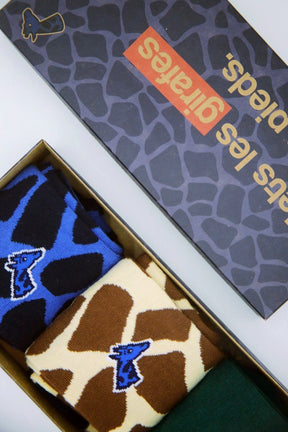 Coffret 3 paires de chaussettes Savane