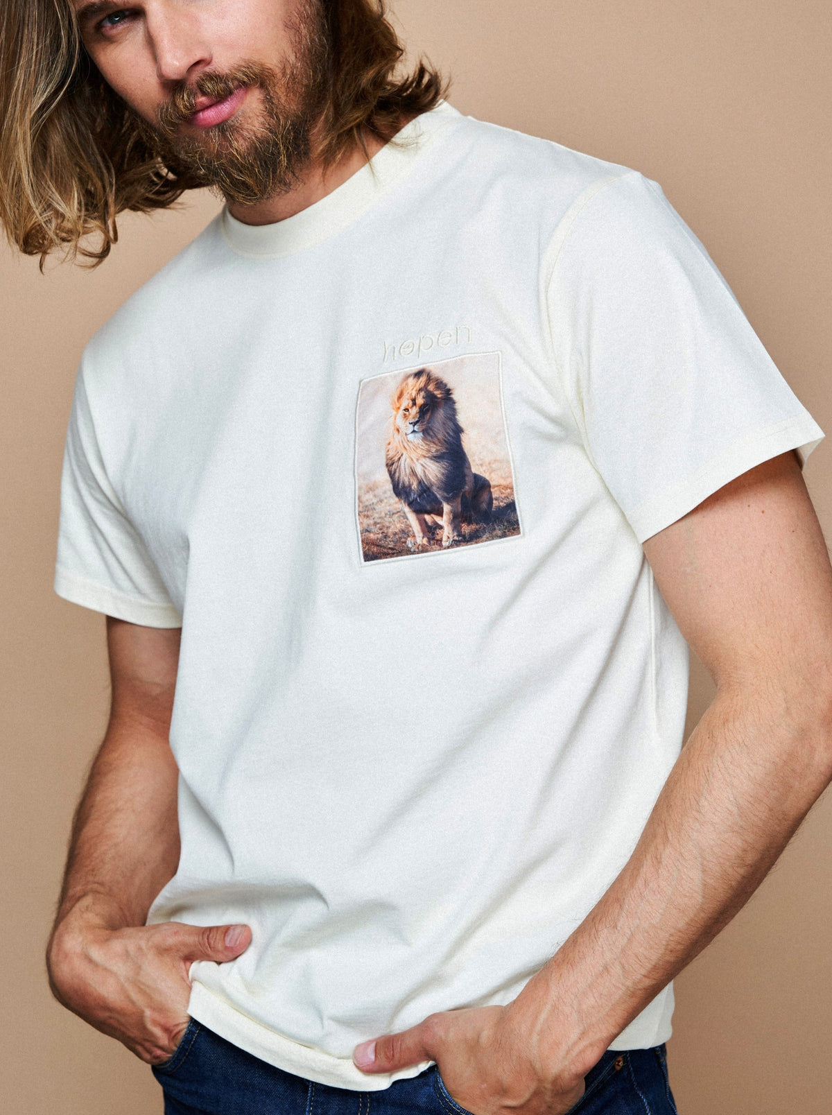 T-shirt bio imprimé King