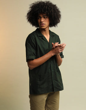 Chemise Cuba pima upcyclé