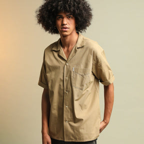 Chemise Sahara pima upcyclé