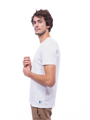 T-shirt Vrai blanc