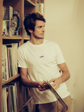 T-shirt Vrai blanc
