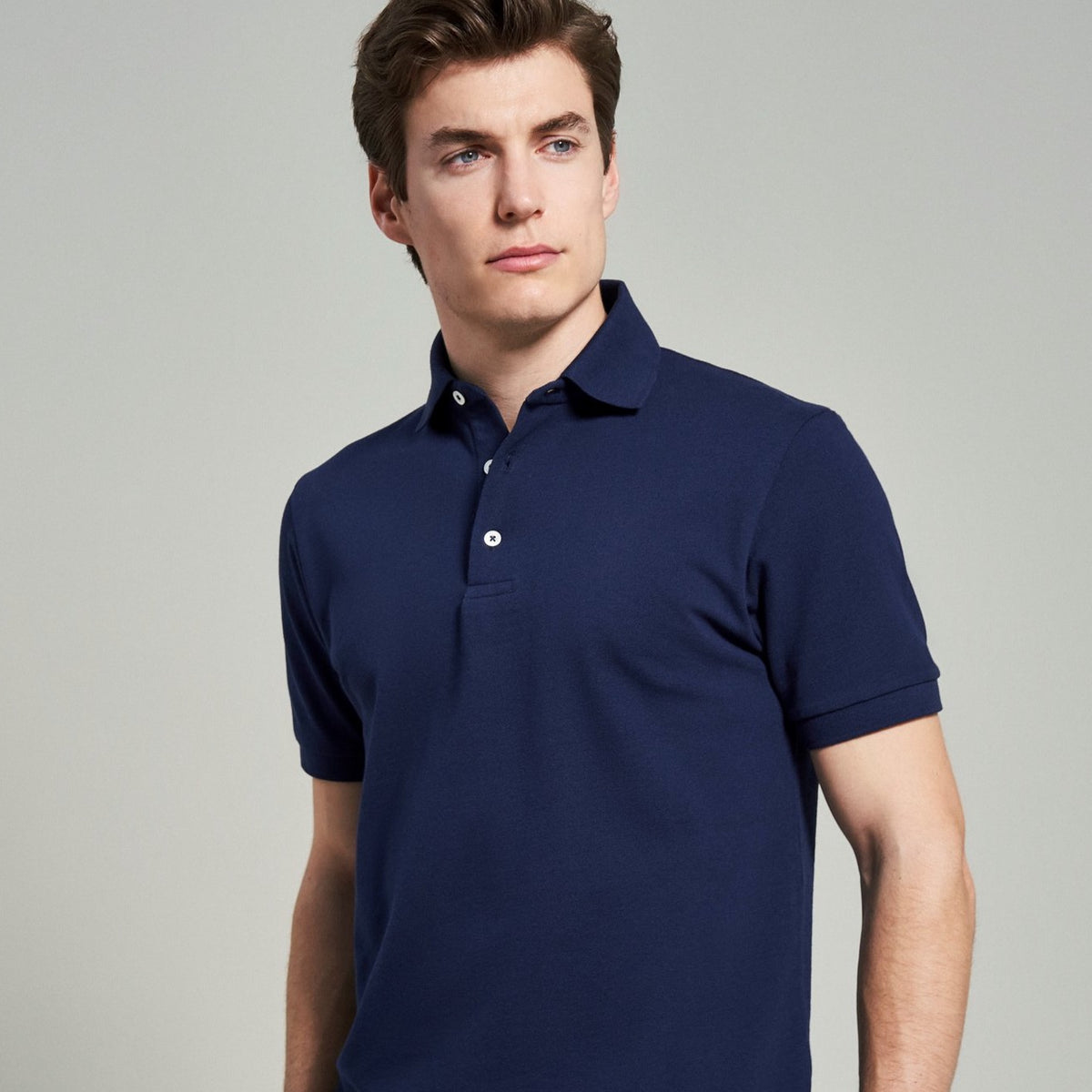 Polo en coton piqué