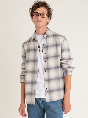 Sur-chemise Leno larger Arctic checks