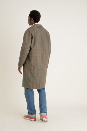 Manteau Mac Mayfair Brown checks