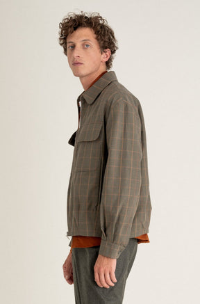 Veste Kinsale Brown checks