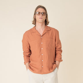 Chemise Barry Terracotta