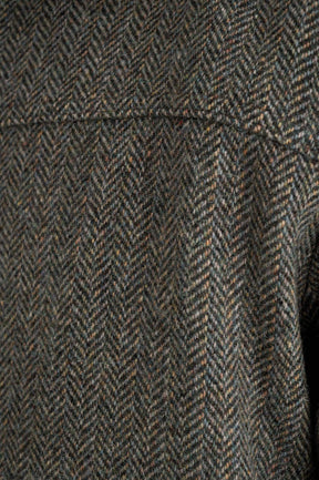 Veste Palermo Dark green herringbone