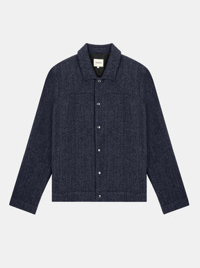 Veste Palermo Navy herringbone