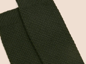 Chaussettes gaufrées