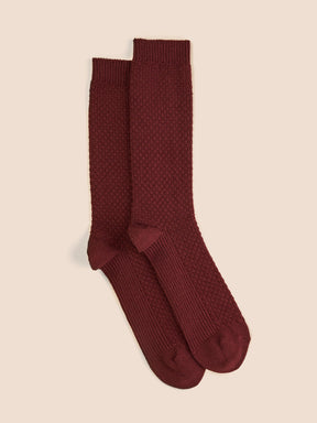 Chaussettes gaufrées