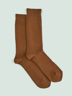 Chaussettes gaufrées