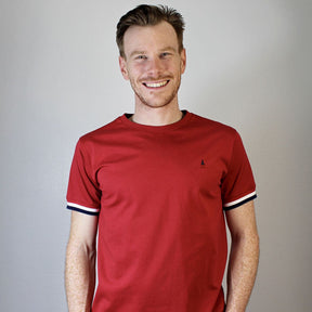 T-shirt Gaulois Bordeaux