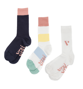 Chaussettes bigarrées VRAI