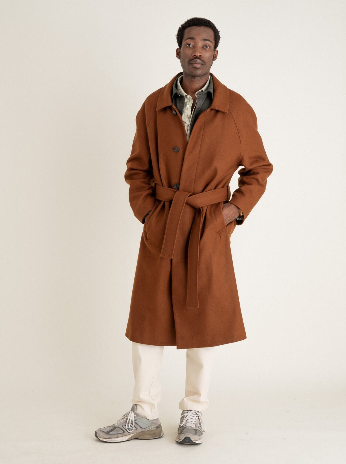 Manteau Verlaine Barn red