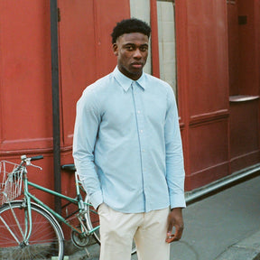 Ontario Sky blue Oxford