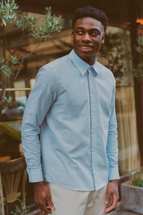 Ontario Sky blue Oxford