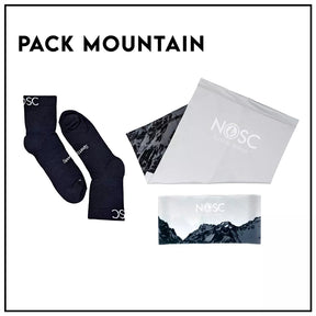 Pack sport Cache cou + Bandeau + Chaussettes