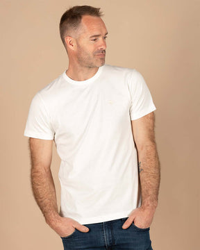 T-shirt blanc coton Pima bio