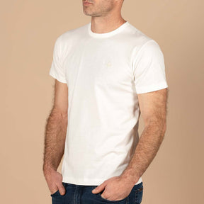 T-shirt blanc coton Pima bio