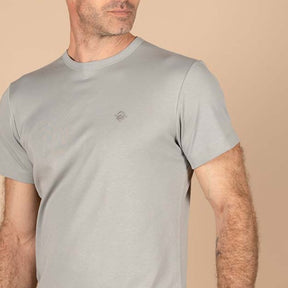 T-shirt gris coton Pima bio