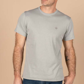 T-shirt gris coton Pima bio