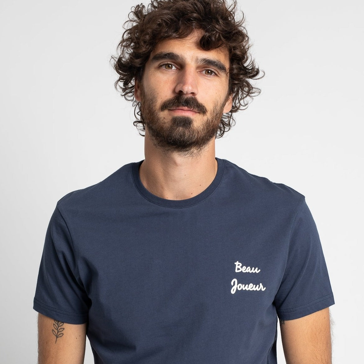 T-shirt Beau bleu