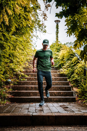 Tenue de sport T-shirt + Pantalon Wild vert